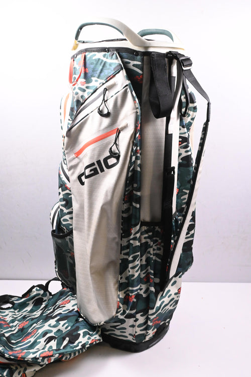 Ogio Silencer Cart Bag / 14-Way Divider / White, Green
