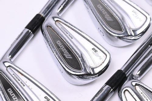 Mizuno MP-58 Irons / 3-PW / Stiff Flex True Temper Dynamic Gold Shafts