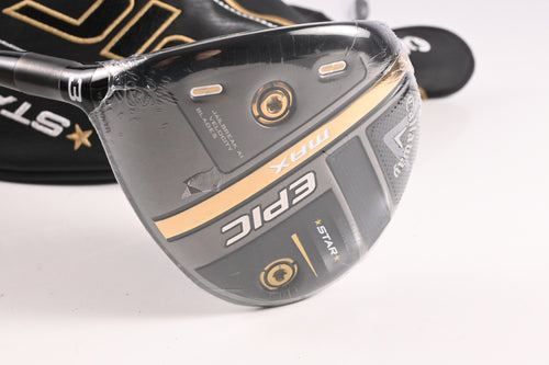 Left Hand Callaway Epic Max Star #3 Wood / 15 Degree / Regular Flex HZRDUS Smoke
