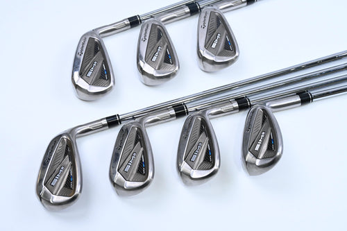 TaylorMade SIM2 Max Irons / 5-PW+SW / Regular Flex KBS Max MT 85 Shafts