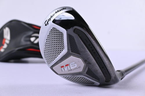 Taylormade M6 #4 Hybrid / 22 Degree / Stiff Flex Fujikura Atmos Orange 7 Shaft