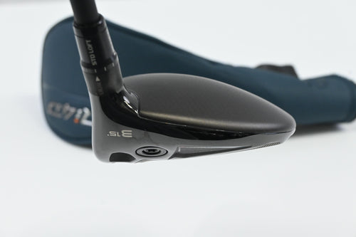 Taylormade Qi4D Tour #3 Wood / 15 Degree / Stiff Flex Kai'li Dark Waves White 70