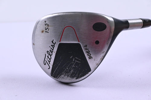 Titleist 906 F4 #3 Wood / 15.5 Degree / Stiff Flex Aldila VS Proto 80 Shaft