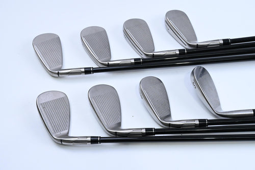 TaylorMade Stealth Irons / 4-PW+SW / Senior Flex Fujikura Ventus Red 5 Shafts
