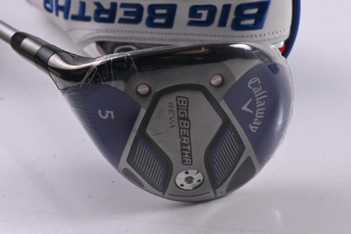 Left Hand Callaway Big Bertha Reva 21 #5 Wood / 21 Degree / Ladies Flex Aldila