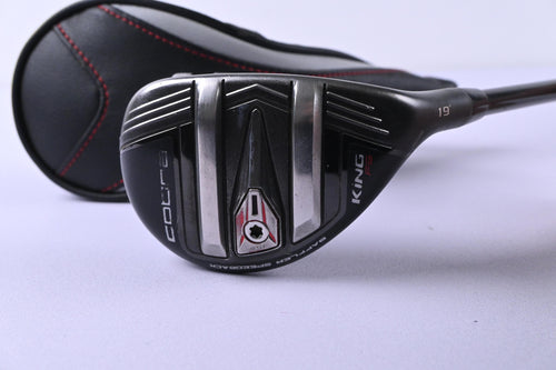 Cobra King F9 #3 Hybrid / 19 Degree / Regular Flex Fujikura Atmos Black 7 Shaft