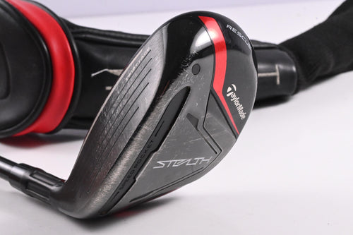 Left Hand Taylormade Stealth #4 Hybrid / 22 Degree / Regular Flex Ventus Red 6