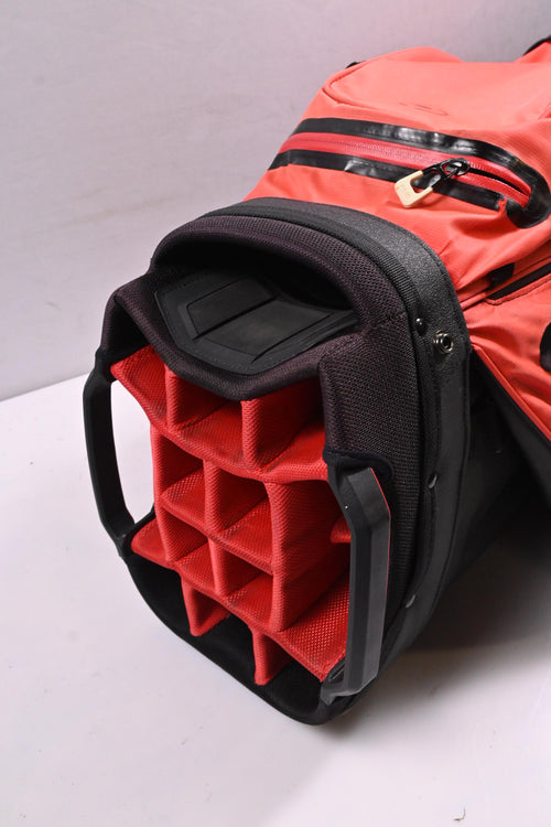 Ping Pioneer Monsoon Cart Bag / 15-Way Divider / Black, Red
