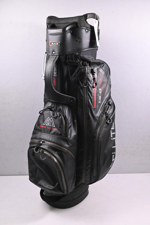Big Max Dri Lite Sport Cart Bag / 14-Way Divider / Black