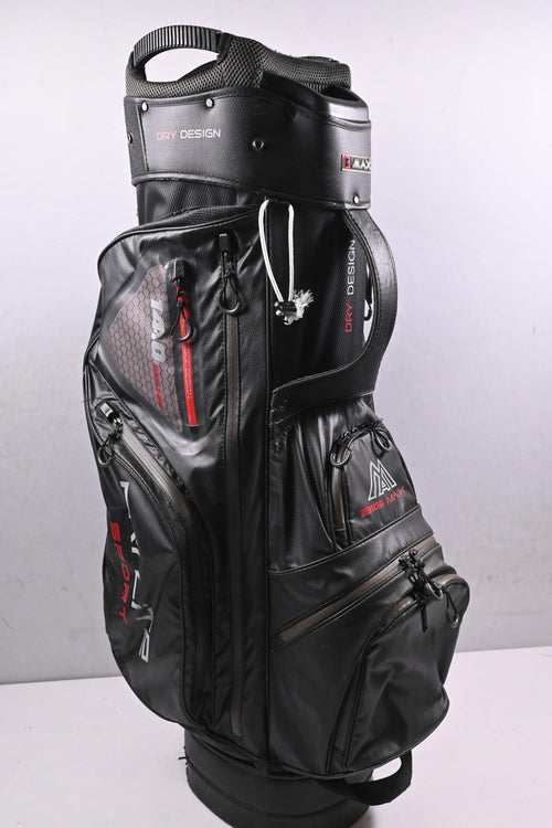 Big Max Dri Lite Sport Cart Bag / 14-Way Divider / Black