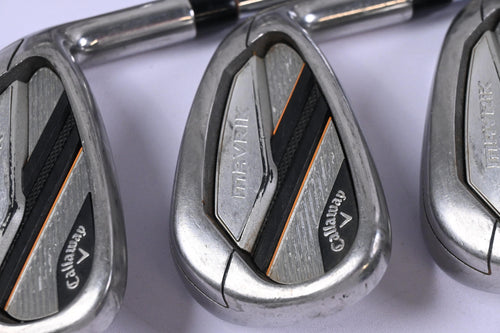 Callaway Mavrik Irons / 4-PW+GW / Regular Flex Elevate 95 Shafts