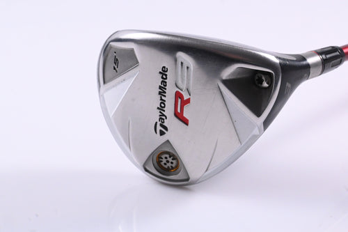 Taylormade R9 #3 Wood / 15 Degree / Stiff Flex Fujikura Motore F1 85 Shaft