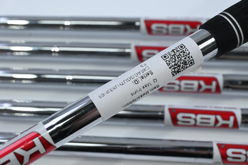Taylormade Qi Max Irons / 5-PW / Stiff Flex KBS Tour Lite Shafts