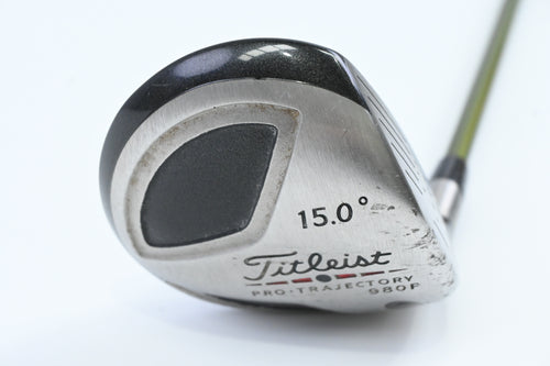 Titleist 980 F #3 Wood / 15 Degree / Stiff Flex Aldila NV 75 Shaft
