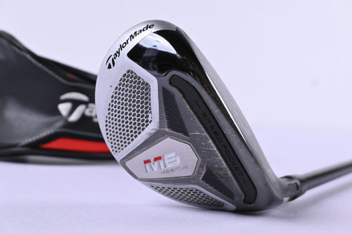 Taylormade M6 #3 Hybrid / 19 Degree / Stiff Flex Fujikura Atmos Orange 7 Shaft