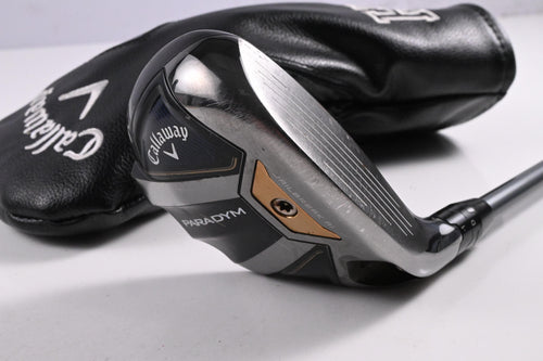 Callaway Paradym #4 Hybrid / 21 Degree / Stiff Flex HZRDUS Silver 75 Shaft