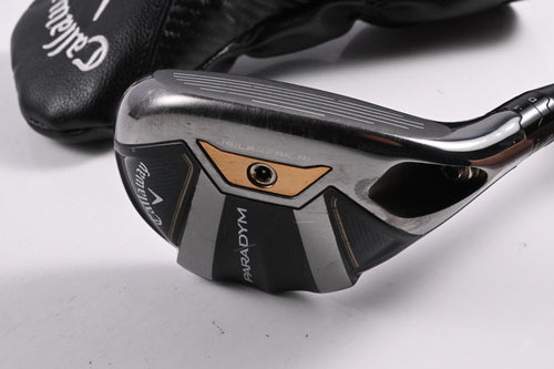 Callaway Paradym #4 Hybrid / 21 Degree / Stiff Flex HZRDUS Silver 75 Shaft