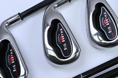 Callaway Big Bertha 2004 Irons / 4-PW+GW+SW / Regular Flex Callaway RCH 75