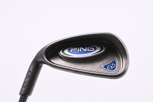 Left Hand Ping G5 #6 Iron / 30.5 Degree / Blue Dot / Stiff Flex Steel Shaft