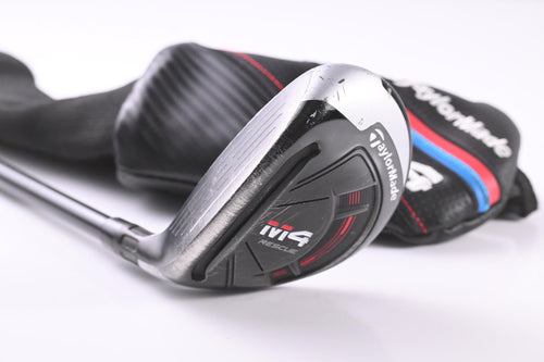 Left Hand Taylormade M4 #3 Hybrid / 19 Degree / Regular Flex Fujikura Atmos Red 6