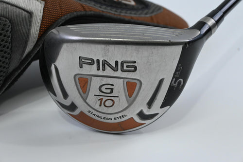 Ping G10 #5 Wood / 18.5 Degree / Stiff Flex Grafalloy ProLaunch Red Shaft