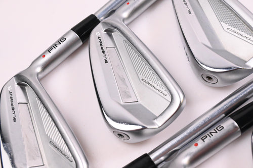 Ping Blueprint S Irons / 4-PW / Red Dot / Stiff Flex Project X IO 110 Shafts