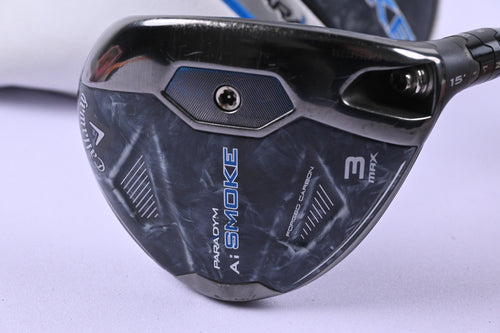 Callaway Paradym Ai Smoke Max #3 Wood / 15 Degree / Stiff Flex Tensei AV Blue 65