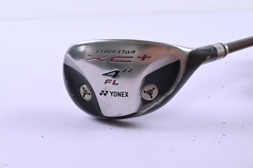 Ladies Yonex Cyberstar XC #4 Hybrid / 22 Degree / Ladies Flex Yonex HS60+ Shaft