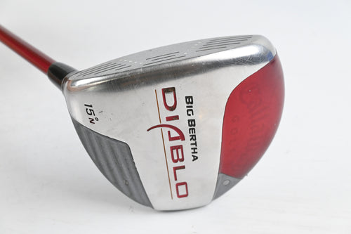 Left Hand Callaway Big Bertha Diablo #3 Wood / 15 Degree / Regular Flex Motore