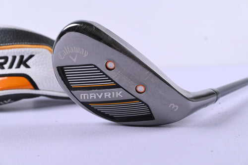 Callaway Mavrik #3 Hybrid / 18 Degree / Stiff Flex Project X Catalyst 75 Shaft