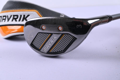 Callaway Mavrik #3 Hybrid / 18 Degree / Stiff Flex Project X Catalyst 75 Shaft