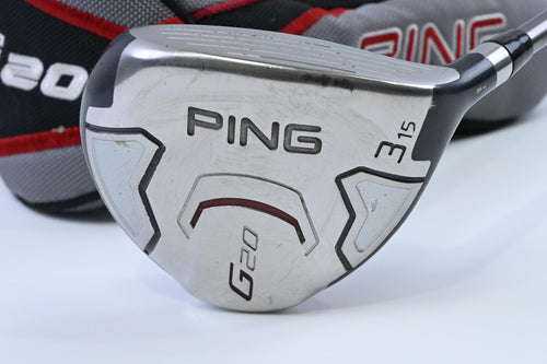 Ping G20 #3 Wood / 15 Degree / Regular Flex Ping TFC 169 Shaft