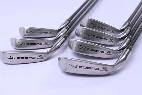 Cobra CXi Irons / 4-PW / Regular Flex Cobra Ultralight Shafts