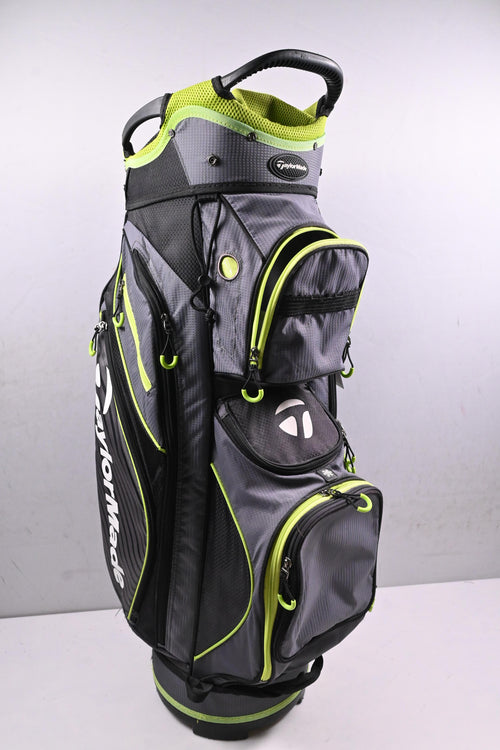 Taylormade Pro 6.0 Cart Bag / 14-Way Divider / Black, Green