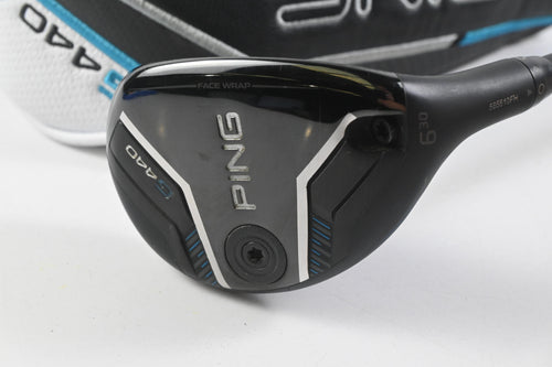 Ping G440 #6 Hybrid / 30 Degree / Stiff Flex Ping Alta CB Blue 70 Shaft