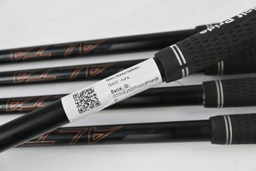 Ping G400 Irons / 5-9i / Black Dot / Senior Flex AWT Alta CB Shafts