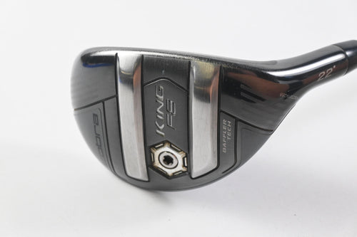 Cobra King F8 #4 Hybrid / 22 Degree / Regular Flex Aldila Rogue Pro 75 Shaft