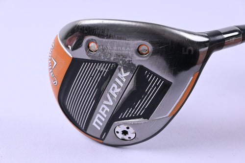 Callaway Mavrik #5 Wood / 18 Degree / Stiff Flex HZRDUS Smoke Black 70 Shaft