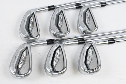 Callaway Quantum Max Irons / 5-PW / Regular Flex KBS MAX 90 Steel Shafts