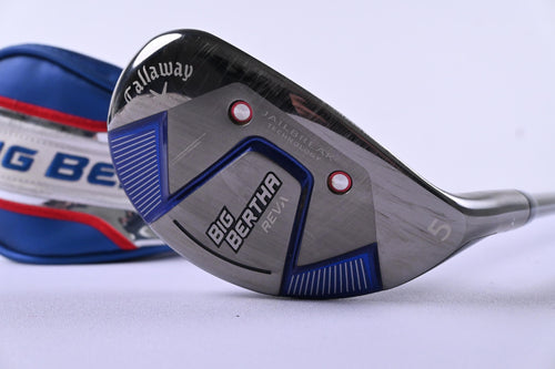 Ladies Callaway Big Bertha Reva 21 #5 Hybrid / 27 Degree / Ladies Flex RCH 40