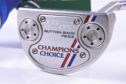 Scotty Cameron Button Back Limited Release Fastback 5.5 Putter / 35 Inch