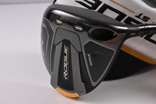 Callaway Rogue ST Max Driver / 9 Degree / Stiff Flex Tensei AV White 75 Shaft