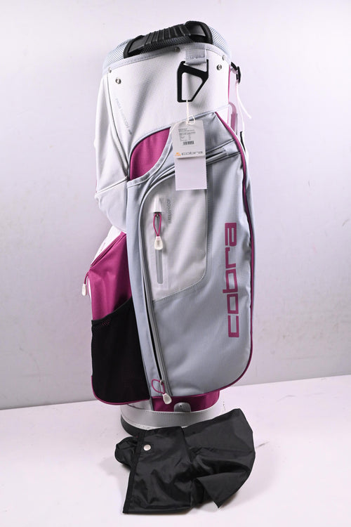 Cobra Fly XL Cart Bag / 14-Way Divider / White, Pink