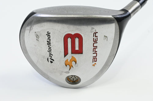 Taylormade Burner 2008 #3 Wood / 15 Degree / Regular Flex Taylormade Reax 49