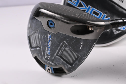 Callaway Paradym Ai Smoke Max Driver / 9 Degree / Stiff Flex Kai'li White 60