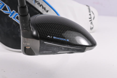 Callaway Paradym Ai Smoke Max Driver / 9 Degree / Stiff Flex Kai'li White 60