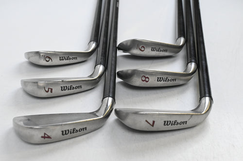 Wilson Deep Red Irons / 4-9i / Regular Flex Wilson Fat Shaft Shafts