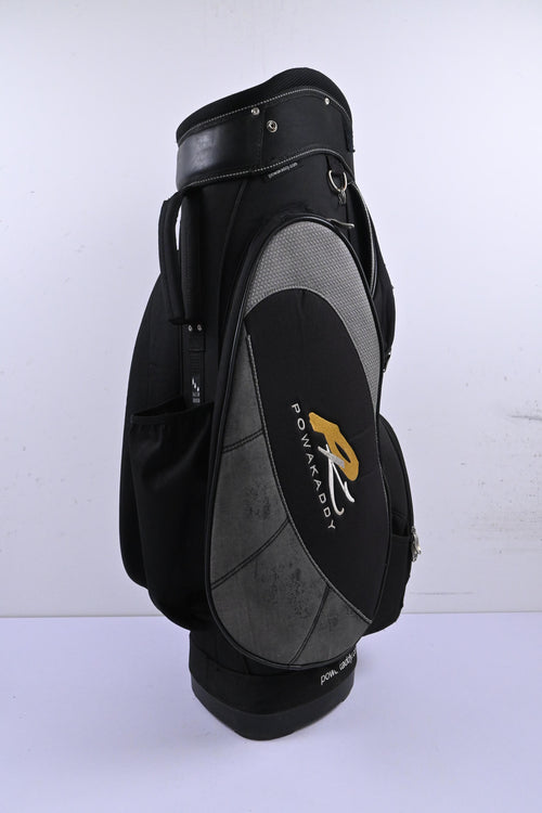 Powakaddy Cart Bag / 7-Way Divider / Black & Grey