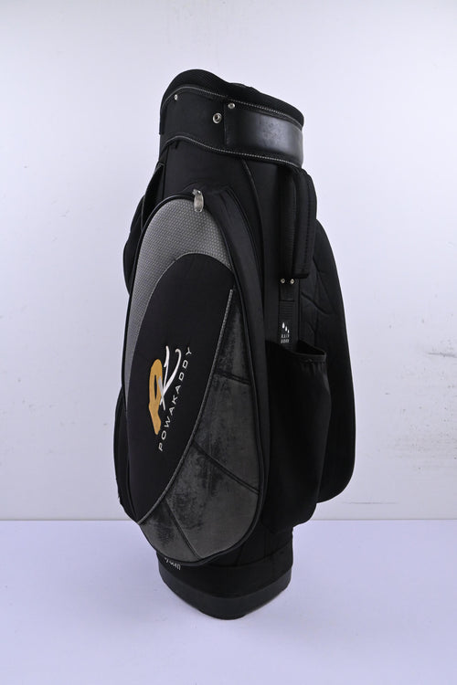 Powakaddy Cart Bag / 7-Way Divider / Black & Grey