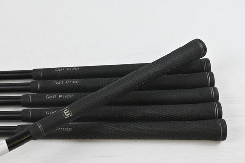 Wilson Deep Red Irons / 4-9i / Regular Flex Wilson Fat Shaft Shafts